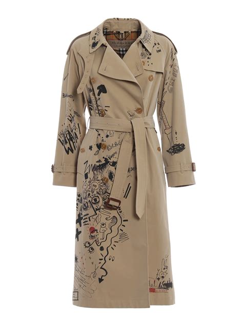 burberry doodle print coat|Burberry Doodle.